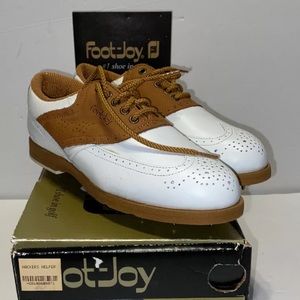 RARE FOOT JOY Womens  Size 5.5 Leather Golf Shoes